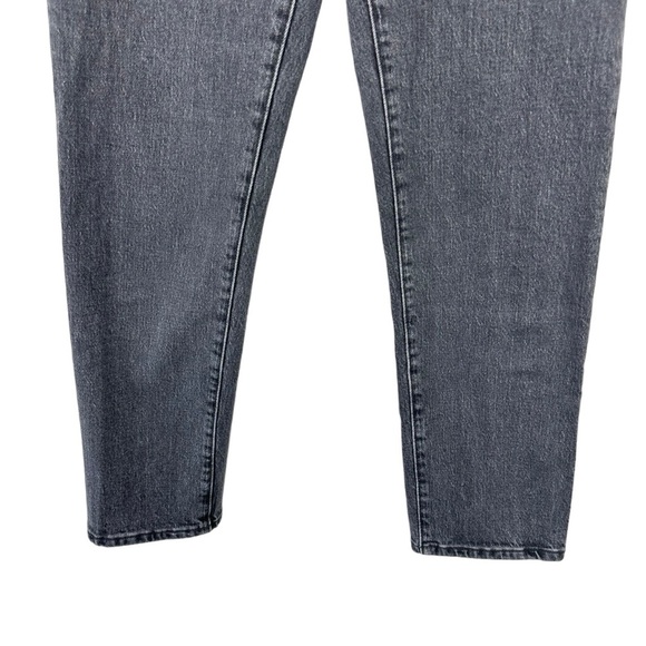 LEVI’S Washed Black 501’s Button Fly Straight Leg Jeans 36200-0014 Crop W24 L26 - Picture 3 of 15